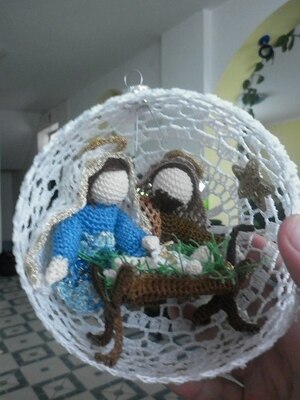 Novogodisnji Andjeli Heklanje Seme Christmas Decoration 39 
